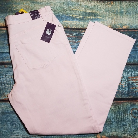 Gloria Vanderbilt Denim - Gloria Vanderbilt Pink Jeans Amanda Size 12 Short